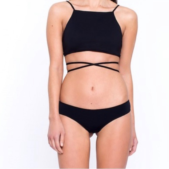 NWT Ack Work. Black Bikini. Size S - Picture 8 of 10